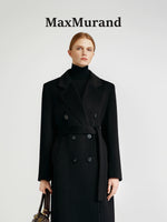 Front rotator sleeve double-sided cashmere coat